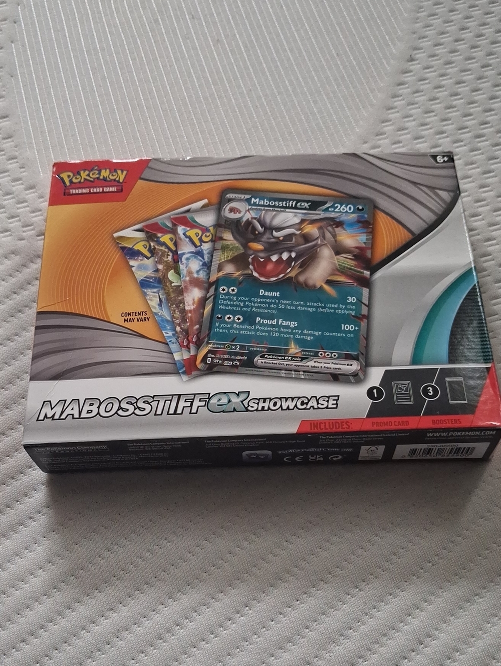 POKEMON TRADING CARDS Mabosstiff EX Showcase - NEW IN Box